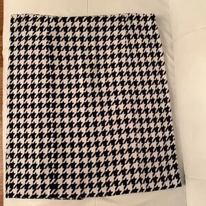 Go international Cotton Blend Checkered Skirt Size 12
